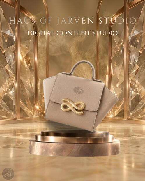 Luxury Editorial Lighting & Backdrop Focus